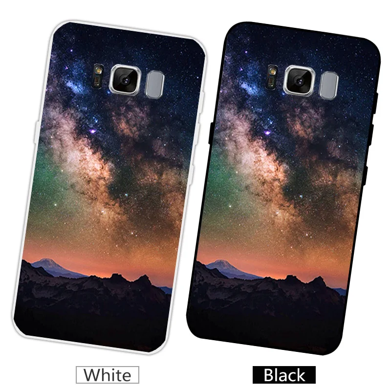 Для Samsung Galaxy S8 чехол для телефона 5 8 Дюймов прозрачный силиконовый G950F задняя