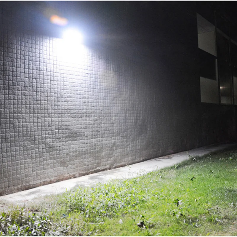 TAMPROAD Солнечная уличная лампа 48 LED микроволновый радар Датчик IP65