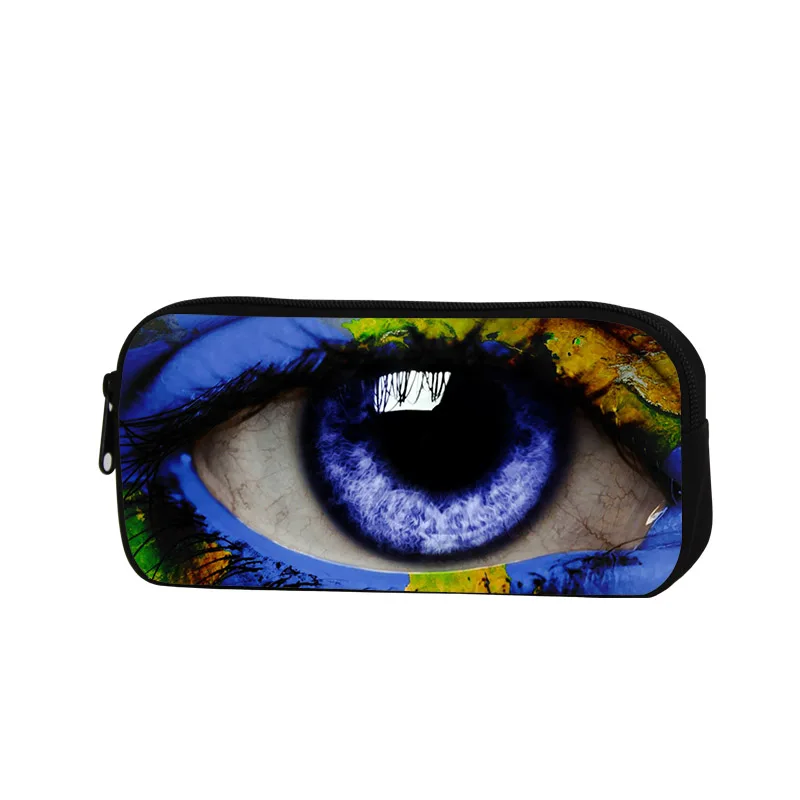 Шикарный Большой органайзер для макияжа глаз сумка мальчиков и девочек карандаш