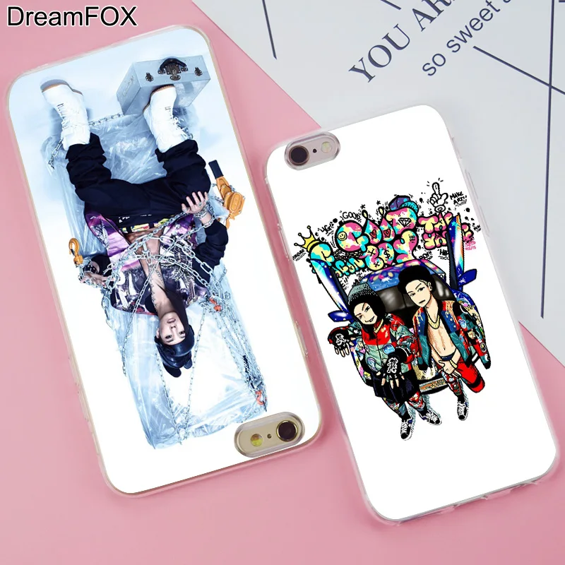 DREAMFOX K105 G Dragon Taeyang Soft TPU Silicone Case Cover For Apple iPhone 11 Pro X XR XS Max 8 7 6 6S Plus 5 5S SE 5C 4 4S |