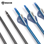 Стрелы Spine 340 с Карбоновым стержнем диаметром дюйма и пластиковым фломастером для стрельбы из лука