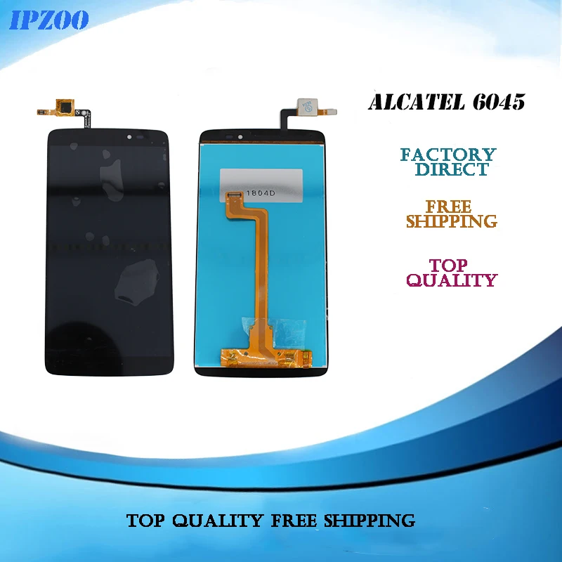 Высокое качество 5 &quotЖК дисплей 6045Y дигитайзер для Alcatel One Touch Idol 3 6045 экран OT6045 6045F