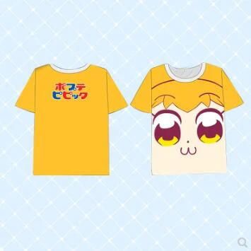 Новая мужская футболка с аниме надписью &quotPOP TEAM EPIC&quot летняя хлопковая коротким