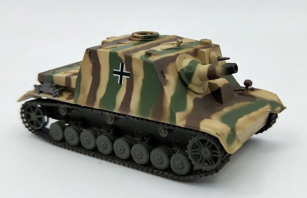Труба 1: 72 НЕМЕЦКИЙ гризли само штурмовой танк позже 36121 Готовая модель| |