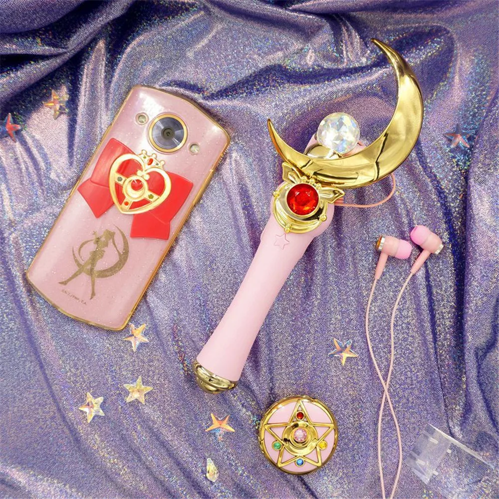 Сейлор Мун magic Henshin палочка палку стержень selfie Stick stick костюм реквизит косплей MP3