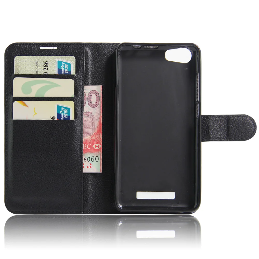 Модный чехол кошелек из искусственной кожи защитный книжка для телефона Doogee Y200 с