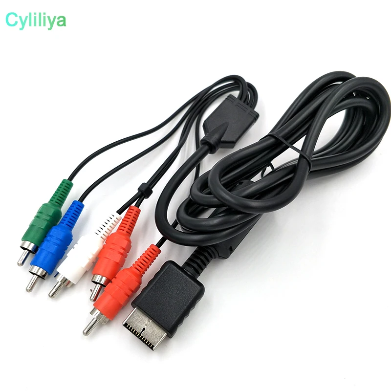 5 шт. 140 см компонентный 5RCA AV аудио видео HD ТВ кабель для Sony Playstation 1 2 3 PS3 PS2 PS1 пульт