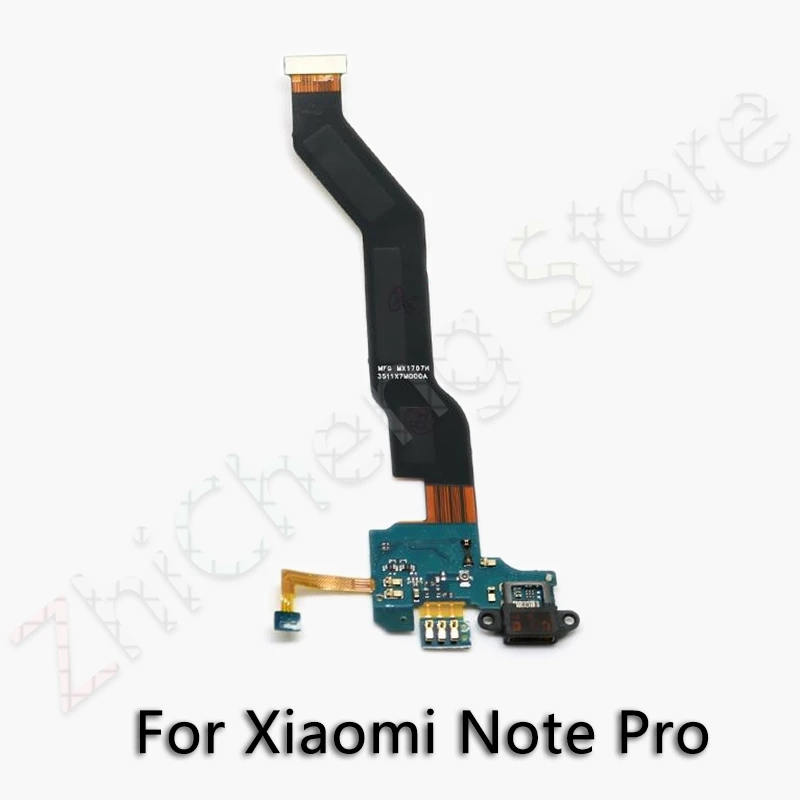 For Xiaomi Note Pro USB Дата зарядный порт зарядное устройство док-станция гибкий кабель для Xiaomi mi Note Max mi x 1 2 2s 3 A1 A2 Lite Pro F1 - Цвет: For Xiaomi Note Pro
