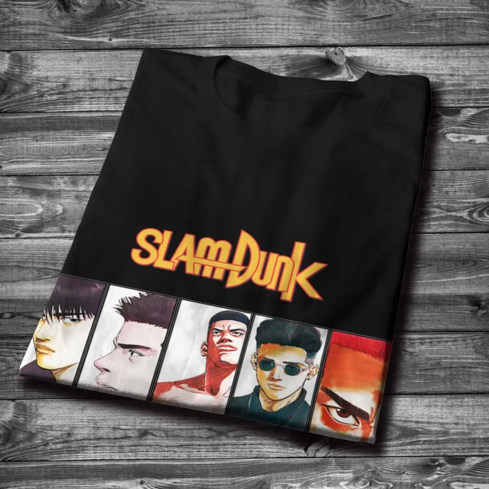 Футболка мужская с принтом в стиле баскетбола аниме Slam Dunk Shohoku | Мужская одежда