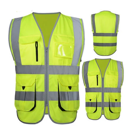 Двухцветный светоотражающий жилет SFvest Рабочая форма рабочая одежда hi vis с