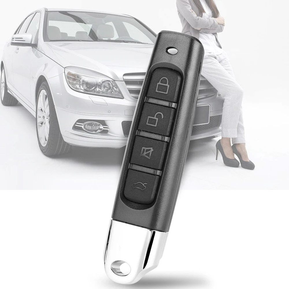 2 упаковки 433 МГц автосигнализации гаражный дверной пульт дистанционного