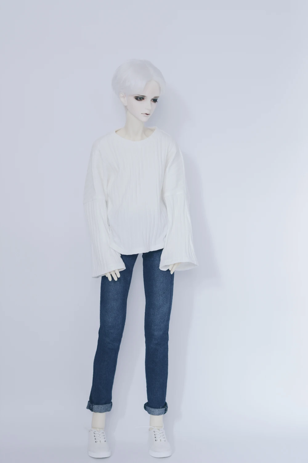 1/4 1/3 весы BJD аксессуары для одежды с юбкой годе футболка длинным рукавом