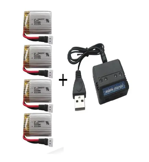Квадрокоптер Ewellsole U816 U830 F180 E55 FQ777 FQ17W H107 X11C FY53 rc Модернизированный 3 7 в 300 мАч литий