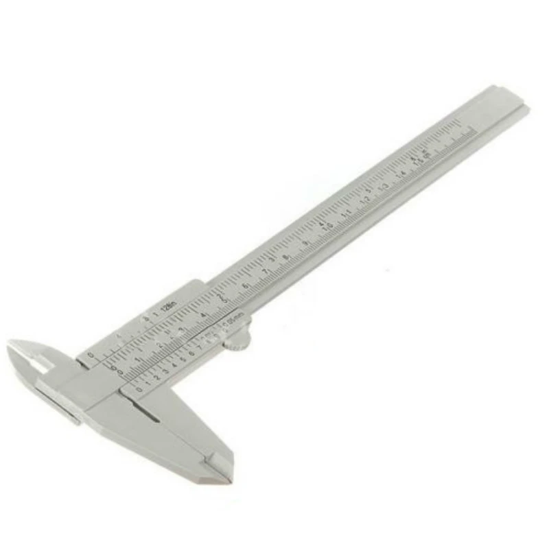 1/2/3pcs Plastic Measuring Tools Mini Vernier Calipers 1 mm/Ruler Micrometer Gauge 80mm 150mm Length Vernier Calipers