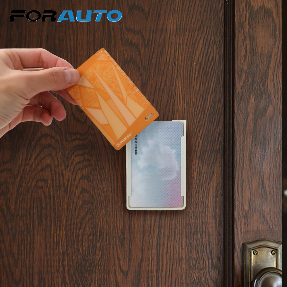 FORAUTO ID держатель карточки IC присоска карты рукав для лобового стекла Стекло тегов