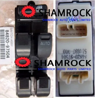 Cami Год 2002/Daihatsu Terios 1,0/1,3/AVANZA окно мастер перключатель ASSY 84820-97504/84820-97410