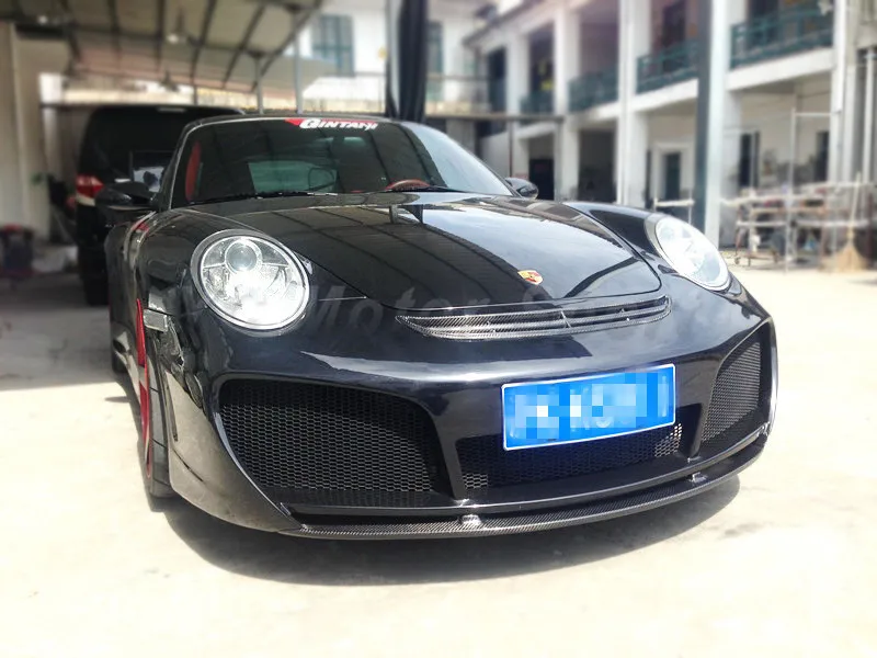 

Car Accessories FRP Fiber Glass TA Style Front Bumper with Lip Fit For 2009-2011 911 997 Front Bumper Car-styling