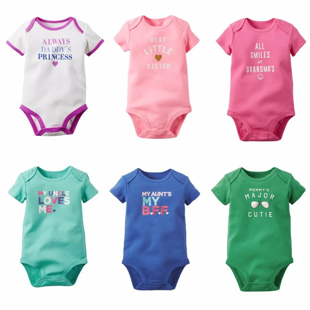 Коллекция 2017 года хлопковые детские комбинезоны на возраст от 0 до 18 месяцев