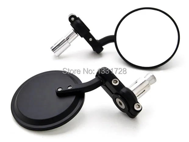 Черные круглые зеркала заднего вида 7/8 дюйма для квалификатора Can-Am Sonic Trial TNT 175 250
