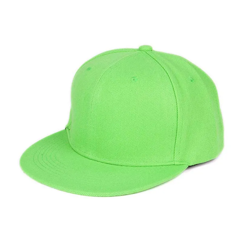 Кепка 1 шт. модная Бейсболка унисекс простая Snapback в стиле хип хоп регулируемая