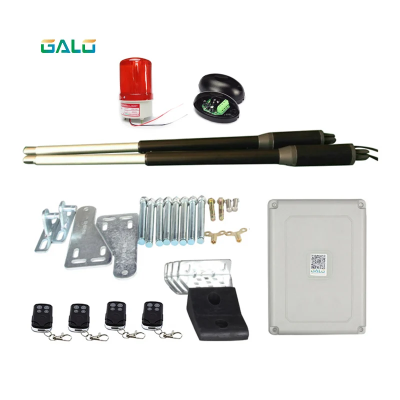 set 5 GALO 200kgs двигателя Системы автоматические двери AC220V/AC110V качели драйвером привод идеальный костюм ворота для бутылок Открыватель GSM-ворот - Цвет: set 5