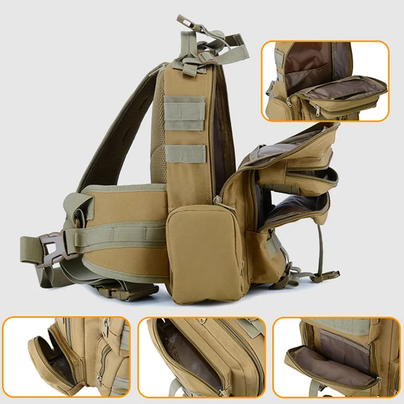 Военная Тактическая Сумка слинг нагрудные сумки Amy Assault Pack Molle EDC рюкзак для улицы