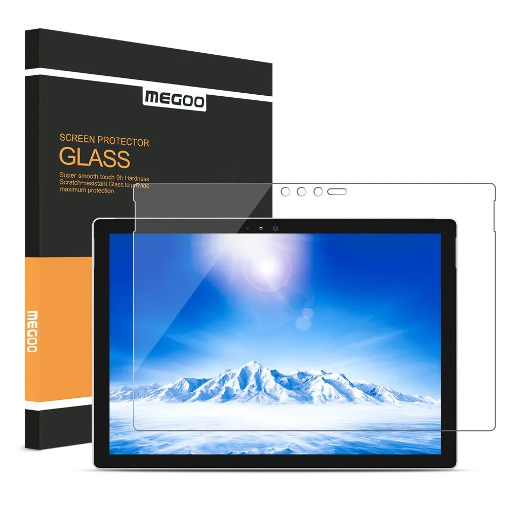MEGOO Surface Pro 6 защита для экрана из закаленного стекла Совместимость с Microsoft 5/4 12 3