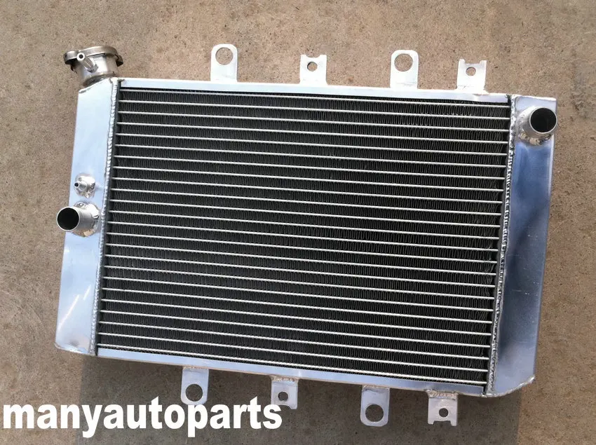 Радиатор подходит для YAMAHA ATV QUAD GRIZZLY YFM700 2007 2013 2008 алюминиевый радиатор|radiator