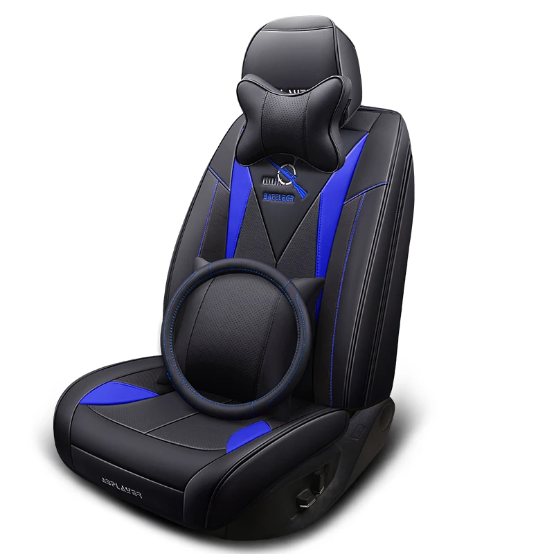 

Car Seat Cover(Front+Rear),New Universal Cushion,Senior Leather Seat Protector,New Sport Car Styling,Car-Styling For Sedan SUV