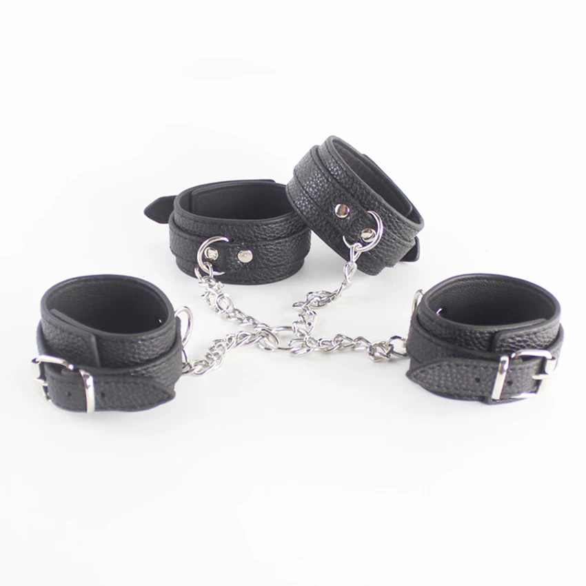SODANDY наручные манжеты щиколотки скобы кожаные фиксаторы для ног бондаж наручники