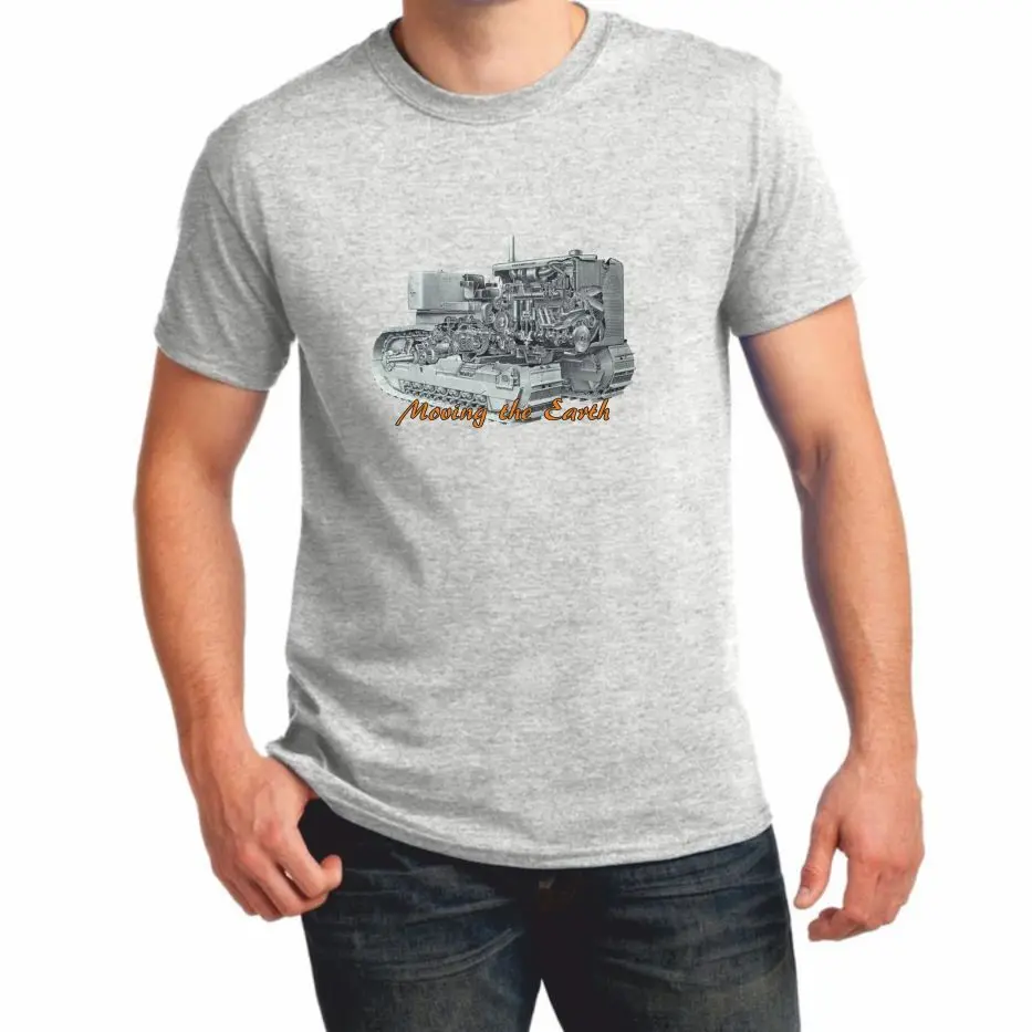 

Bulldozer D8/D9 Inspired T-Shirt Classic Bulldozer Fashion Clothing Men T Shirt New 3D Printed Cool Offensive Shirts