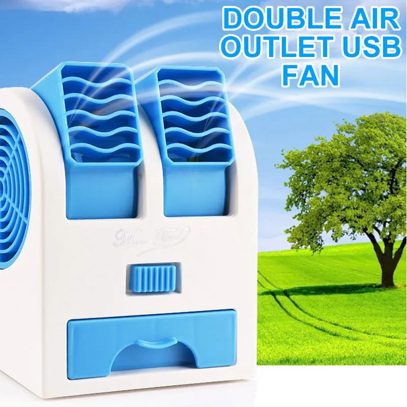 Дропшиппинг с двойным ветром USB или батареями вентилятор реактивной