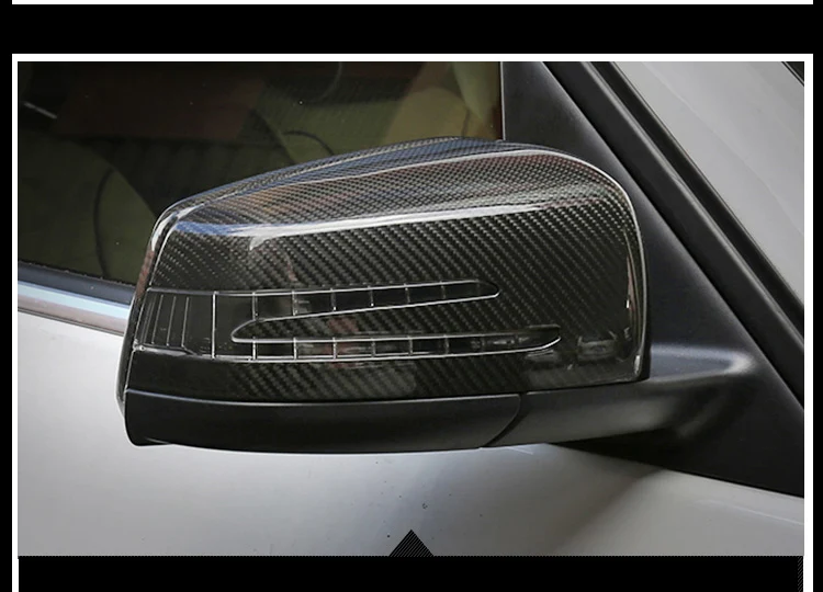 Автомобильные аксессуары крышка для зеркала из углеродного волокна для Mercedes Benz W204 W176 W246 W207 W212 W221 X204 GLA CLA CLS сменный стиль AMG