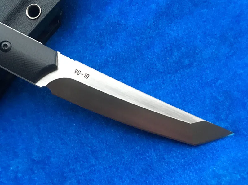 DICORIA Slay VG-10 лезвие G10 ручка фиксированное лезвие Тактический охотничий нож KYDEX оболочка для кемпинга выживания на открытом воздухе EDC ножи инструменты