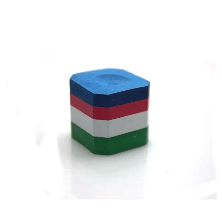 Новое поступление синий Мел для бильярда аксессуары профессиональный