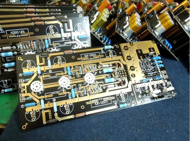 Соединенное Королевство ear834 Аудио Усилитель DIY KIT (PCB + сопротивление транзистор)