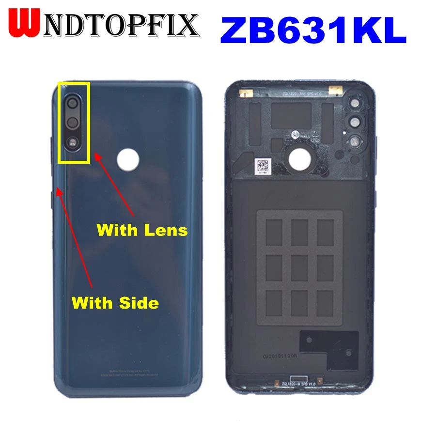 Новинка 100% Крышка батарейного отсека задняя крышка корпуса для Asus Zenfone Max Pro (M2)