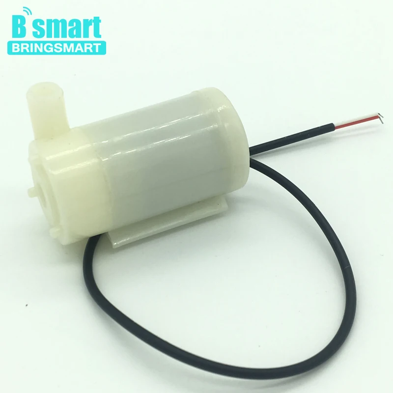 Погружной водяной мини насос Bringsmart 1 шт. 2 5 6 в пост. Тока низкий уровень шума