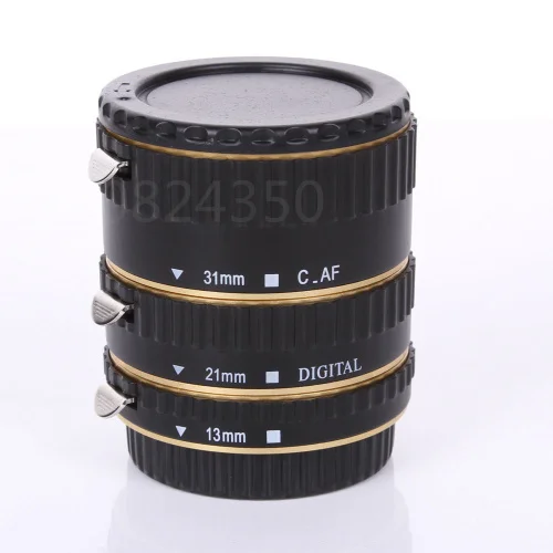 Металлическая удлинительная трубка для Canon EOS EF Объектив EFS 1Ds mark III 5D 1100D 650D 70D 450D |
