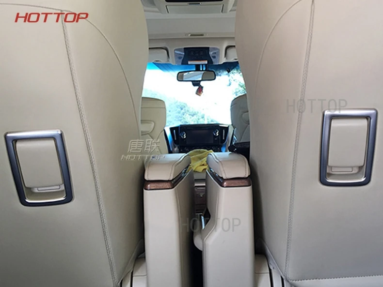 ABS Matte Car Chair Seat Safety Belt Buckle Tim Adjust Tightness For Toyota Alphard Vellfire Styling Accessories
