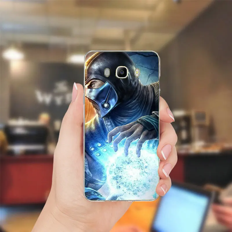 Горячие Mortal Kombat Саб-Зиро мягкие ТПУ Силиконовые Мобильный чехол для телефона samsung