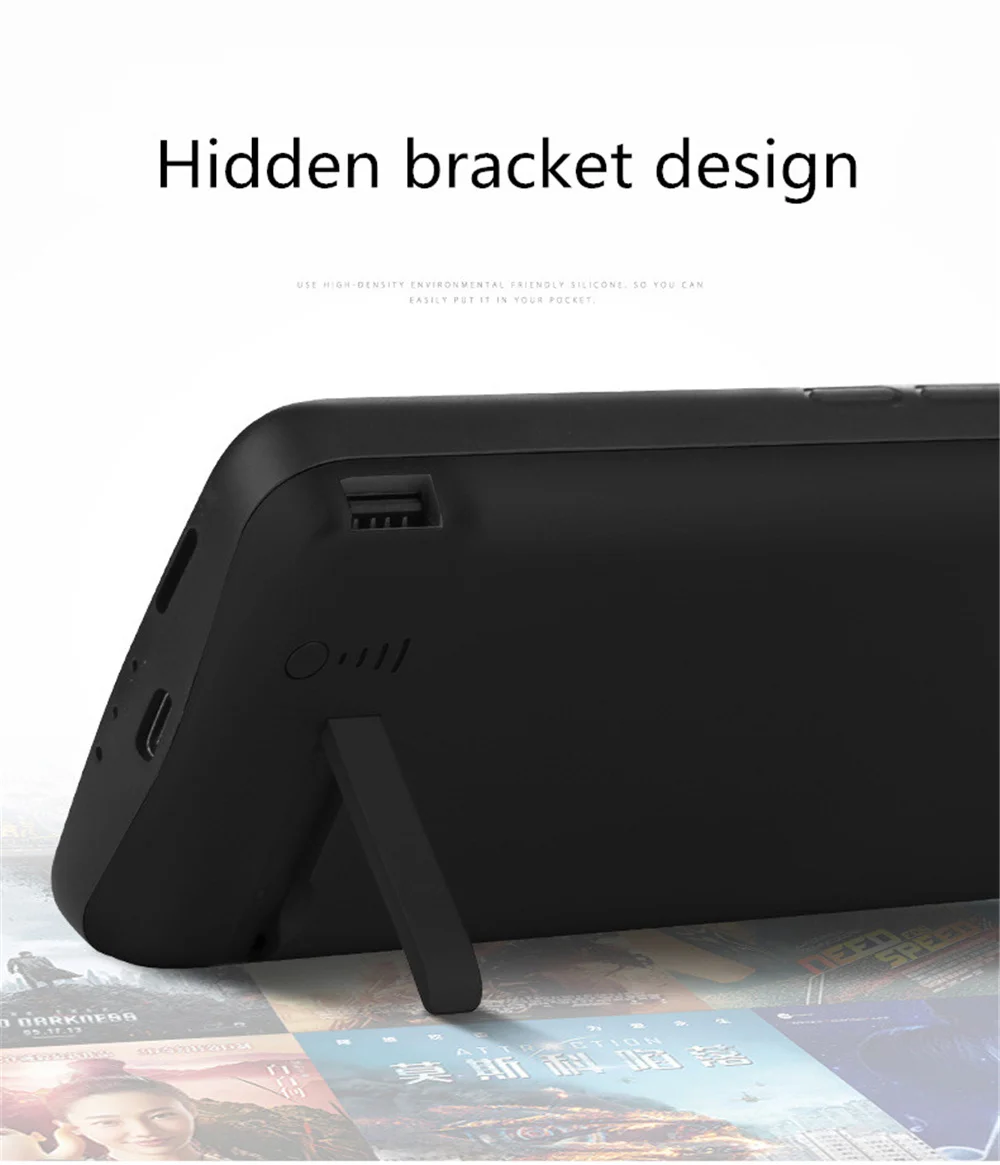 Чехол NTSPACE power Bank для huawei Honor 8X, чехол для аккумулятора, 6500 мА/ч, запасной аккумулятор, зарядное устройство, чехол s для Honor 8X, чехол для зарядки