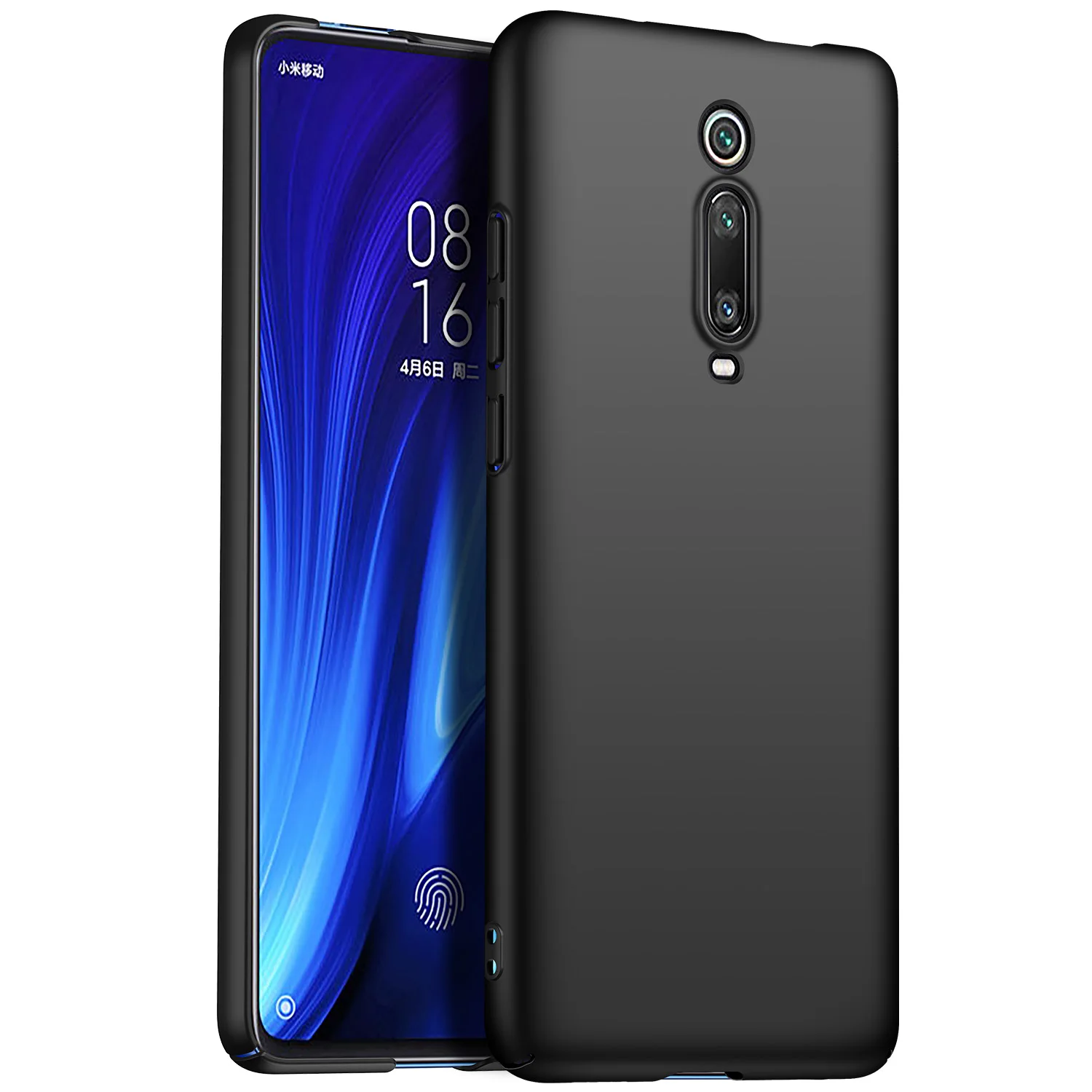 Smooth black Для xiaomi mi 9T Pro Чехол роскошный высококачественный Жесткий ПК Тонкий матовый защитный чехол на заднюю панель для xiaomi mi 9t mi 9t чехол для телефона - Цвет: Smooth black
