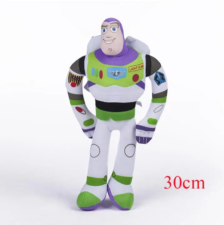 30cm buzz Лидер продаж, «История игрушек», «Шериф Вуди» с рисунком Базза Лайтера Одежда для куклы, плюшевые игрушки, мягкие милые авто аксессуары украшения Вт, 30 Вт, 40 см - Цвет: 30cm buzz