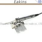 SA-50 паяльник с европейской вилкой, паяльная станция 220 В, 50 Вт + 10 шт. наконечников паяльника для сварки и ремонта