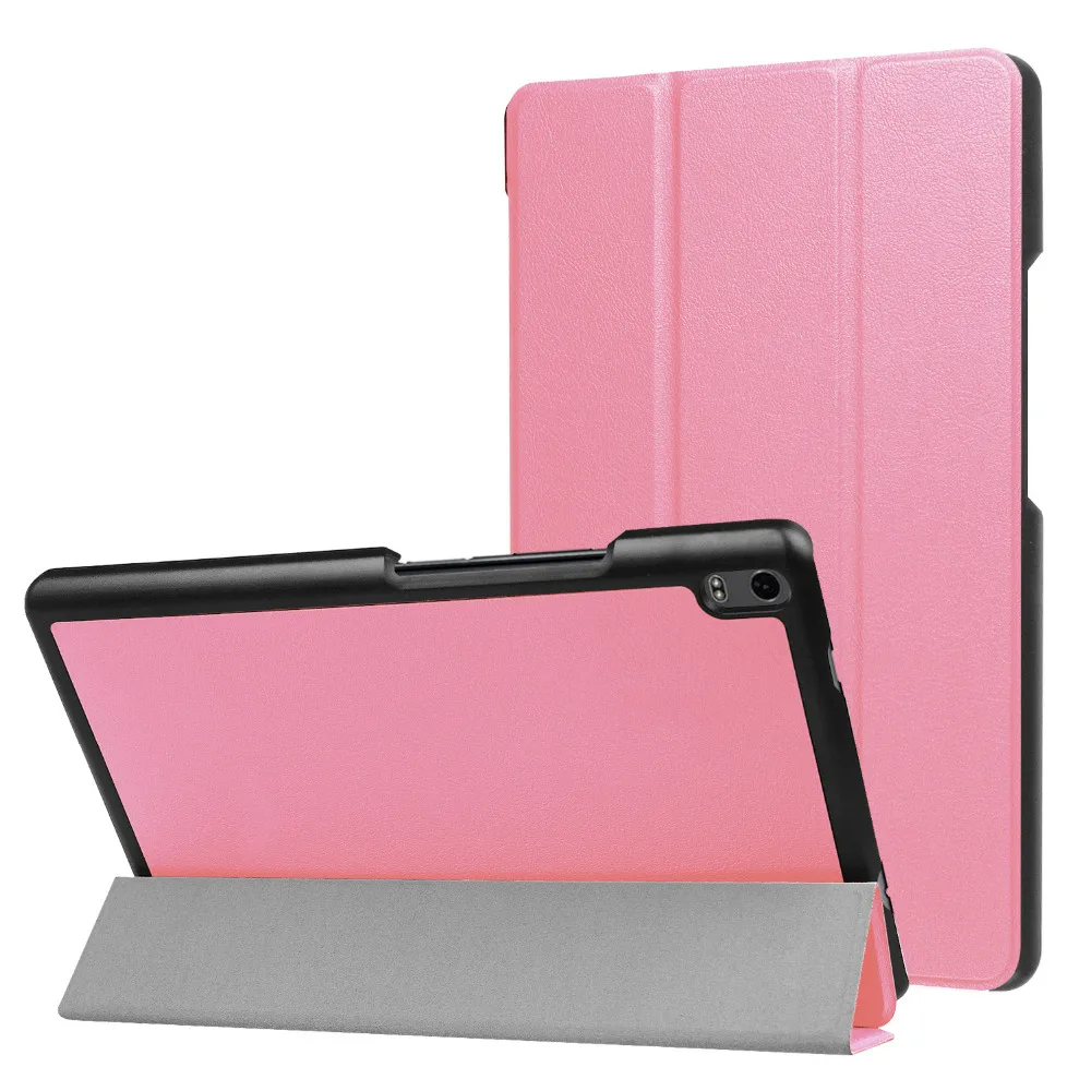 Ультратонкий Легковесный магнит смарт-подставка для сна PU кожаный чехол Lenovo TAB 4 8