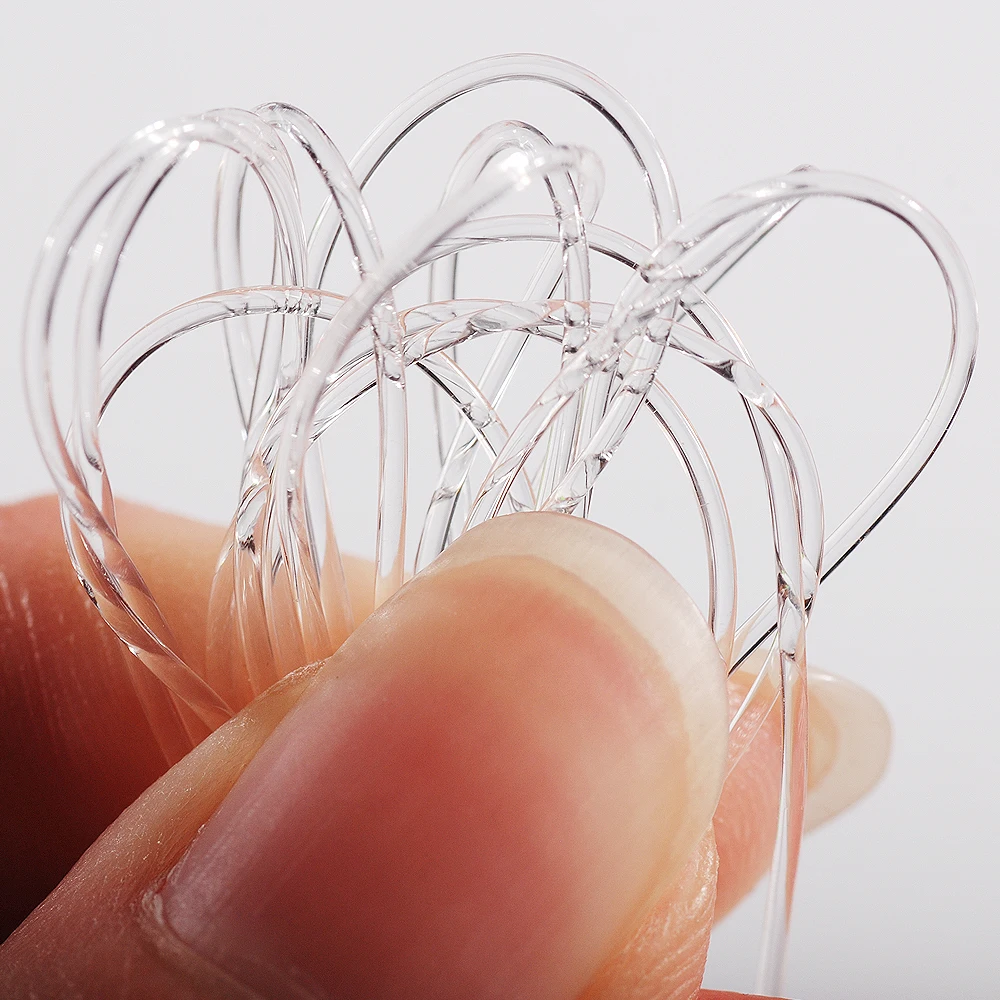 Эластичная нить для шнура с кристаллом 0 4 мм 24 м/рулон аксессуары ювелирных