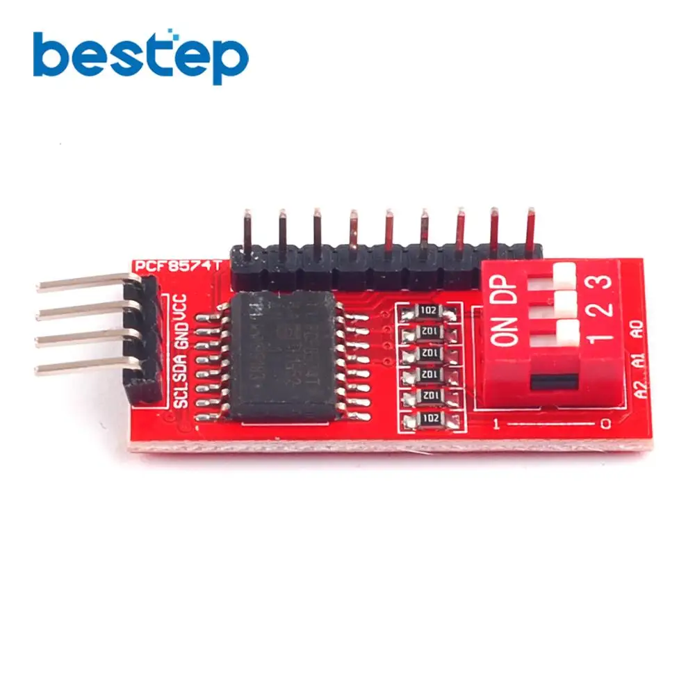 PCF8574 PCF8574T I/O для интерфейса порта I2C Поддержка каскадного расширенного модуля |