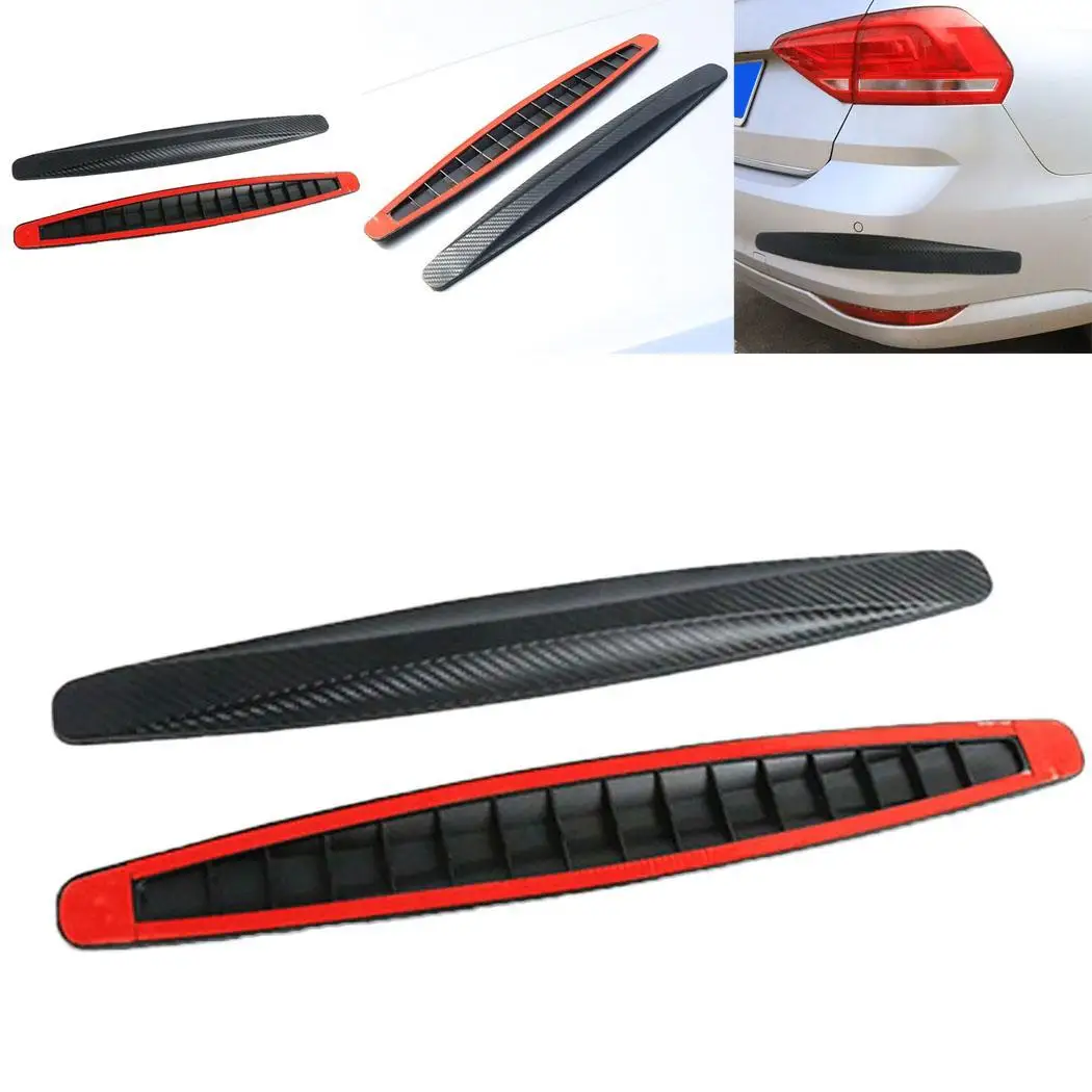 1 Pair Car Bumper Protector Corner Guard Easily posted and removed Body Sticker General Anti-Scratch Strips | Автомобили и