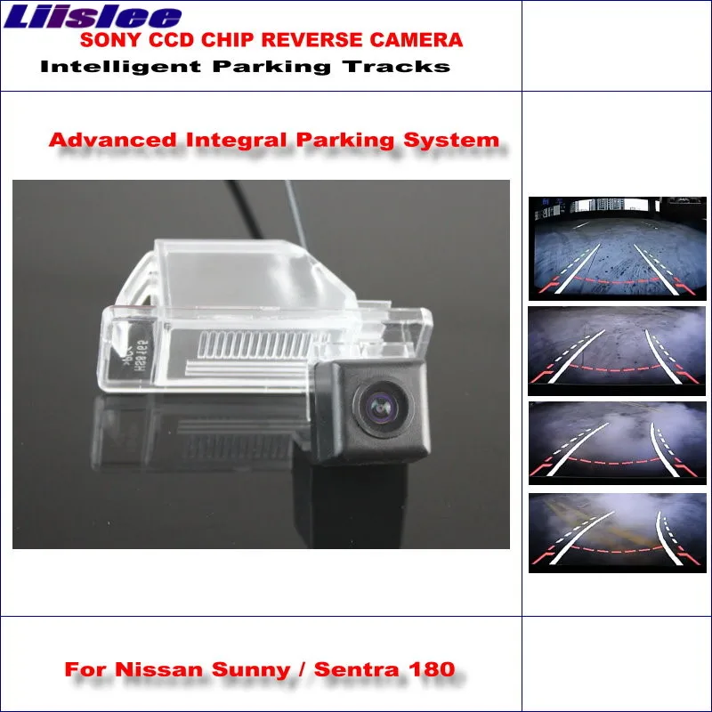 

Интеллектуальная задняя камера заднего вида для Nissan Sunny / Sentra 180 Высокое качество 3089 чип 580 ТВ линии NTSC PAL RCA AUX HD CCD